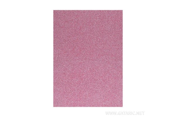 ΑΦΡΩΔΕΣ ΦΥΛΛΟ Α4 210x297 GLITTER LIGHT PINK 2,0 mm